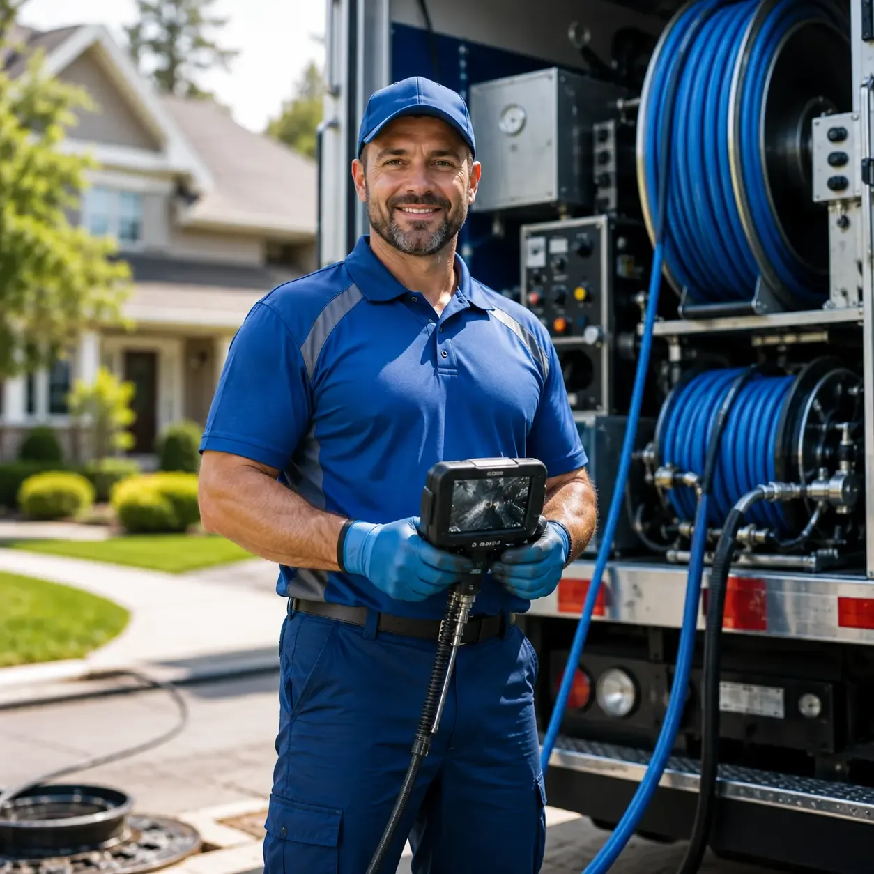 Local outdoor drain cleaning specialists in Olmstedville, NY